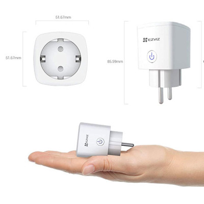 image of Hikvision EZVIZ CS-T30-10A-EU Smart Plug with Spec and Price in BDT