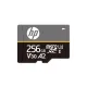 HP MX350 256GB A2 U3 High Speed microSD Card