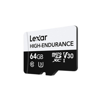 image of Lexar 64GB High Endurance Micro SD Card with Spec and Price in BDT