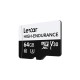 Lexar 64GB High Endurance Micro SD Card