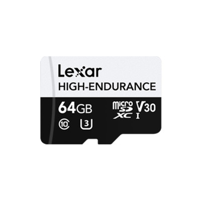 image of Lexar 64GB High Endurance Micro SD Card with Spec and Price in BDT