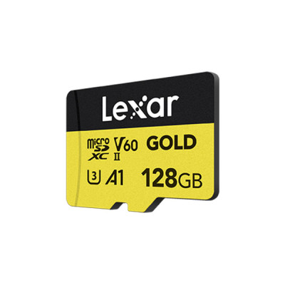 image of Lexar Professional GOLD 128GB microSDXC UHS-II Card with Spec and Price in BDT
