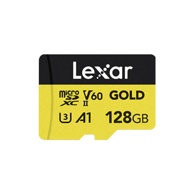 image of Lexar Professional GOLD 128GB microSDXC UHS-II Card with Spec and Price in BDT