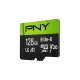 PNY Elite-X 128GB Class 10 U3 V30 microSD Flash Memory Card