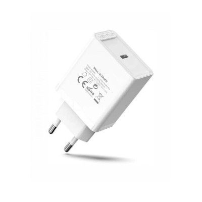 image of VENTION FADW0-EU 1-port USB-C Wall Charger(20W) EU-Plug White with Spec and Price in BDT