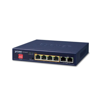 image of Planet GSD-604HP 4-Port Gigabit 55W PoE Unmanaged Switch  with Spec and Price in BDT