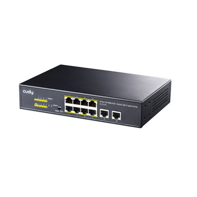 image of Cudy FS1010P 8-Port 10/100M PoE+ Switch  with Spec and Price in BDT