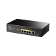 CUDY GS1005PTS1 - 4-Port Gigabit PoE+ Switch with 1 Gigabit RJ45 & 1 Gigabit SFP Uplink Ports