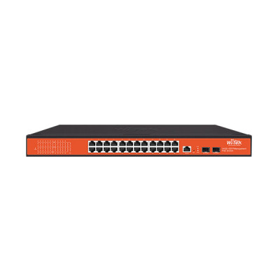 image of Wi-Tek WI-PMS326GF 24-Port Gigabit Switch with Spec and Price in BDT